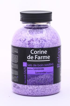 Corine De Farme Bath Sea Salt Lavender 1.3kg