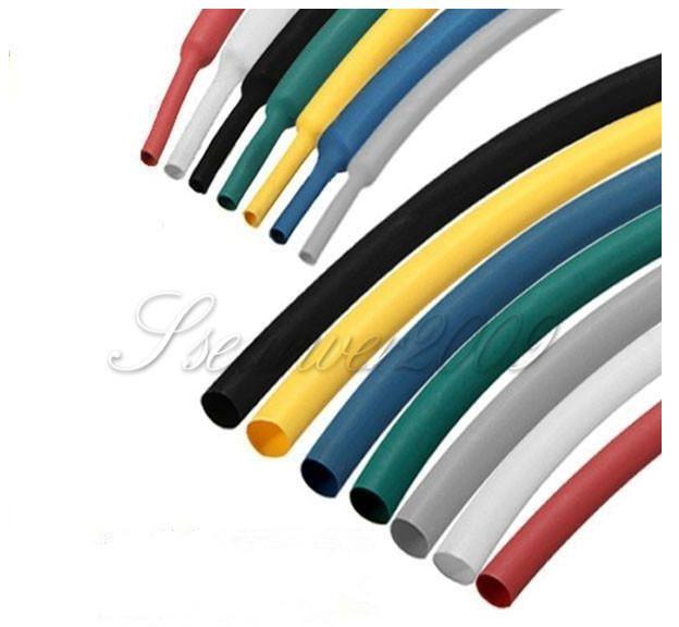 Universal 1M 1.5MM 2:1 Heat Shrink Wire Wrap Assortment Cable Sleeve Electrical Tubes Green