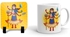 Mother's Day Mug With Coaster - Super Mom Mug With Coaster - Spade Printing