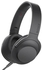 Sony Premium Hi-Res Stereo Headphones, Charcoal Black