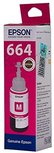 Epson C13T66434A 70ml Ink Bottle, Magenta