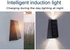 مصباح حائط يعمل بالطاقة الشمسية من قطعتين أبيض 10.50x6.30x0.16سم
