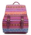 Small Canvas Backpack For Women Mini Backpack Floral Backpack Stripe - Stripe
