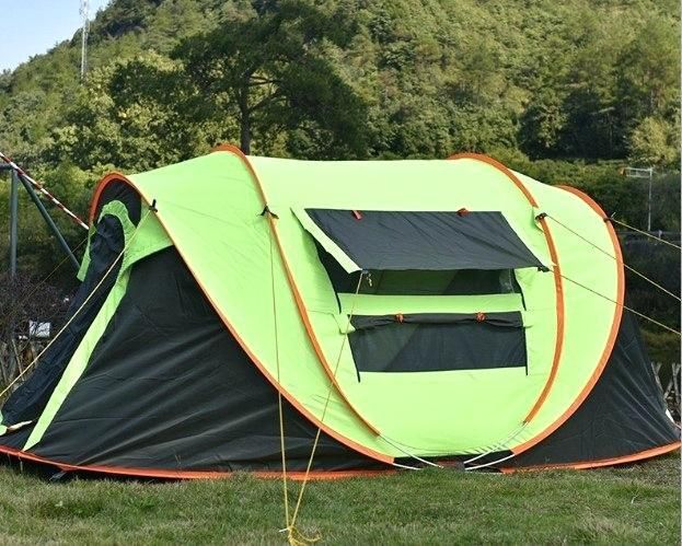 5-8 Person Ultralight Large Camping Tent Windproof Shelter (2 Colors)