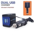 Dual USB Car Charger Power Core- Direct Plug Or Remote Mount