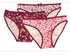 5 Pcs Underwear Printed Sexy Panties Bundle 5 - For Female