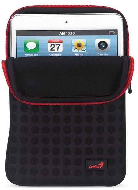 Genius GS-1021 - Bubble Series Sleeve for 10'' Tablet - Black/Red