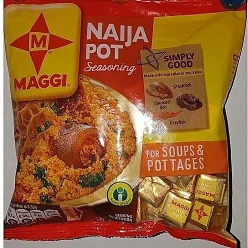 Nestle Maggi Naija Pot Seasoning Cube - 40 Cubes