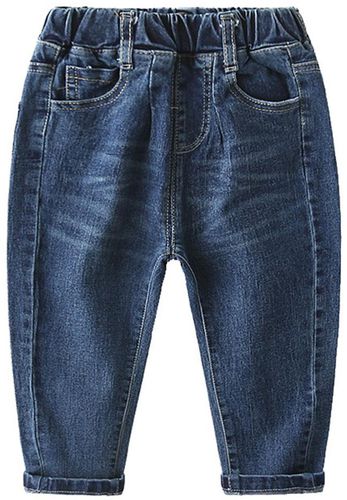Toddler Boy's Jeans Elastic Waist Denim Pants