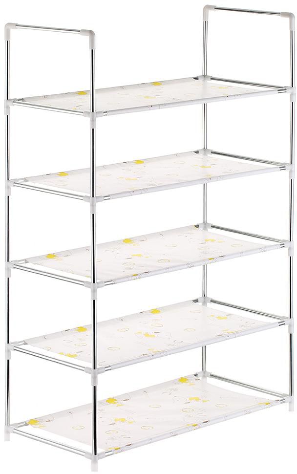 5 Tier Shoe Rack Shoe Tower Shelf Storage Organizer Cabinet