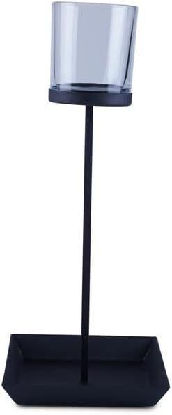 PAN Home Alnico Pillar Candle Holder 16.5x16.5x41.5cm-Black