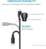 Anker (5-Pack) Premium Micro USB Cables (1ft, 3ft, 6ft, 10ft) , Black
