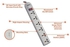 Tripp Lite 6 Way-Universal Extension, Outlet Surge Protector