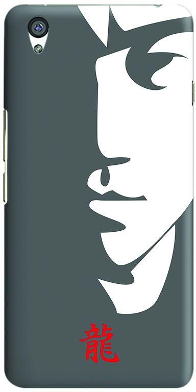 Stylizedd OnePlus X Slim Snap Case Cover Matte Finish - Tibute - Bruce Lee ‫(Grey)
