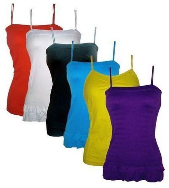 3-in-1 Ladies Colorful CAMISOLE