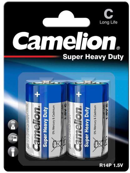 Camelion Super Heavy Duty Batteries R14/Baby/Pack Of 2