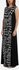 Printed Maxi Dress - Black