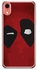 غطاء حماية واقٍ لهاتف أبل آيفون XR أحمر