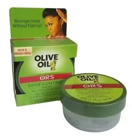 Olive Oil Edge Control Hair Gel - Prevent Hair Breakage - 64g