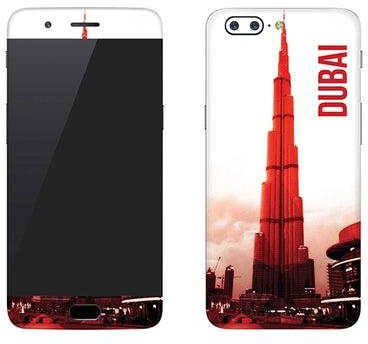 Vinyl Skin Decal For OnePlus 5 Dubai The Burj