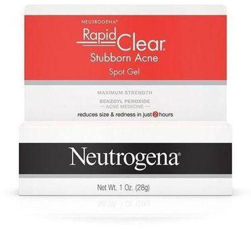 Neutrogena Rapid Clear Stubborn Acne Spot Pimple Gel 10% Benzoyl Peroxide