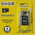 Memory Box 64 GB Memory Card A1 Memory Card With Adapter