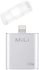 MiLi iData 32GB External Storage for Apple Lightning Devices - Silver