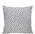 Decorative Cushion Black/White 45x45 centimeter