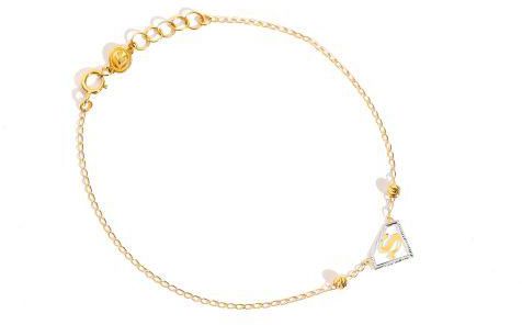 Miss L' by L'azurde The Superwoman Bracelet, A Reminder Of Strength - 18 K - Yellow Gold