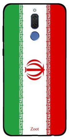 Thermoplastic Polyurethane Skin Case Cover -for Huawei Mate 10 Lite Iran Flag نمط علم إيران