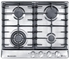 Unionaire iCook Built In Hob 4 Burners Gas 60 cm Stainless BH5060S-8-IS-OS