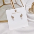 Alissastyle Crystal Wings with Pearl Earrings S925 - [0439]