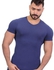 Dice Underwear Men's Half Sleeves T-Shirt Seven-NAVY