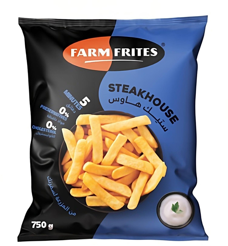 Farm Frites Steak House Fries - 750 Gram