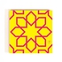 YM Sketch R#11-Yellow Flower Ramadan Coaster - Yellow