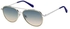 Women's Aviator Frame Sunglasses - Lens Size: 57 mm