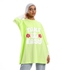 M Sou "Take It Easy" Printed Lime Green Over-Sized Tee
