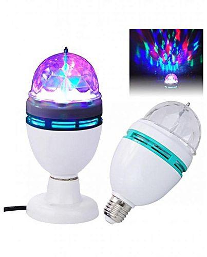 Generic LED Multi-Color Rotating Lamp for Party Dance Disco - 260 v