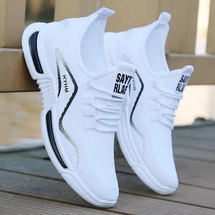 Men's shoes summer new trendy shoes all-match running casual slip-on sneakers soft bottom mesh breathable thin shoes Fashion Sneakers
