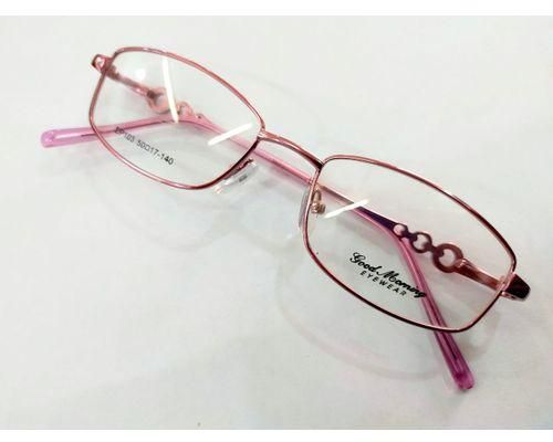 Look Vintage Style Pink Steel Eyeglasses