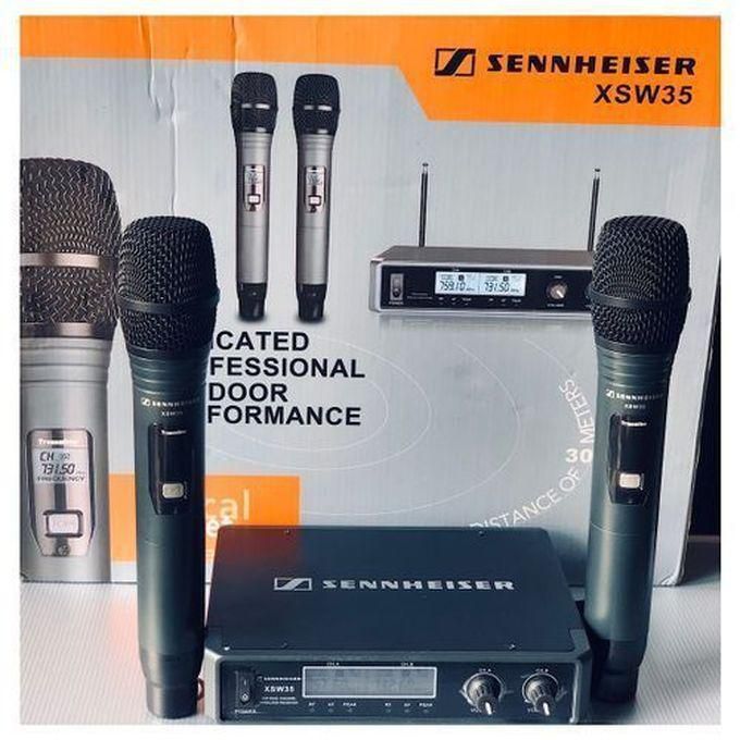 Sennheiser Wireless Microphone System With Vocal Microphones XSW-35