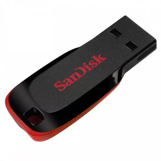 SanDisk Cruzer Blade/16GB/USB 2.0/USB-A/Black | Gear-up.me