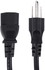 Generic Universal Us 3 Prong Ac Power Cords For Desktop Computer Printer Monitor Plug, Cable Length: 1.8m