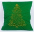 Ebda3 Men Masr Handmade Christmas Tree Cushion - Green