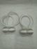 Magnetic Curtain Holders-White