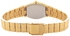 Xetex Dress Watch 22K Gold Plated Steel Strap - 6274ST