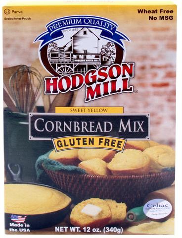 Hodgson Mill -  Cornbread Mix Gluten Free  12Oz