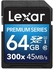 Lexar 64GB 300X Premium II SDXC Card
