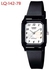 Casio LQ-142 Ladies Classic Black Dial Black Resin Band Watch