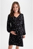 Woman Fit And Flare Long Sleeve Maternity Dress